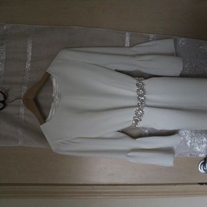 Jill Stuart NEW White Women's Size 14 Dress $358